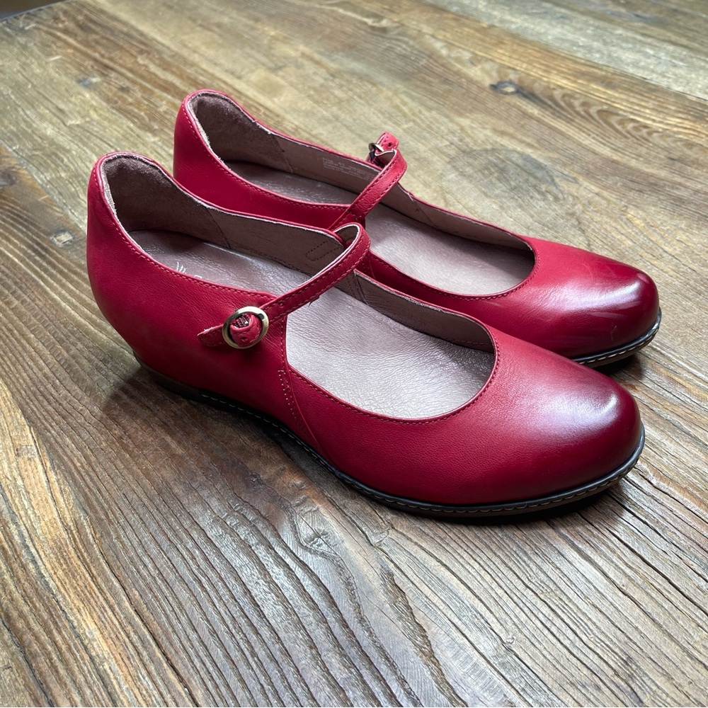 New ~ Dansko Women's Loralie Mary Jane Flat Size 41~ 10.5-11 US - Picture 8 of 14